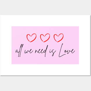 All You Need Is Love Posters and Art